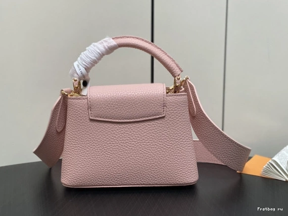 First bag ru MINI-21*14*8CM LOUIS VUITTON CAPUCINES 0802